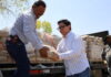 Entrega Coesvi material de construcción a 21 familias de Julimes para mejorar sus viviendas