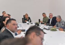 Maru Campos preside Mesa de Seguridad en la ciudad de Cuauhtémoc