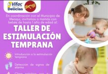 Invita Gobierno de Meoqui a taller gratuito de estimulación temprana para mamás con bebés