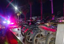 Atienden reportes y aseguran 25 motocicletas por escapes ruidosos