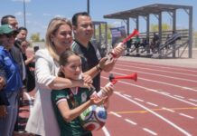 Cumple Jesús Valenciano una demanda histórica con la nueva Pista de Atletismo