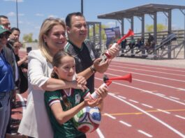 Cumple Jesús Valenciano una demanda histórica con la nueva Pista de Atletismo
