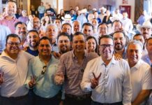 Bonilla reúne a operadores de agua de 32 municipios de Chihuahua