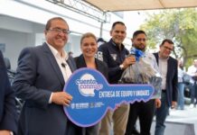 Maru Campos fortalece las capacidades operativas de corporaciones de seguridad de la región sur del estado