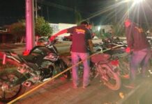 Aseguran varias motocicletas en operativo vial en Delicias