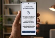 Alertan por sitios falsos para el registro de líneas