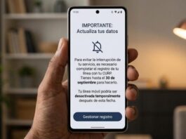 Alertan por sitios falsos para el registro de líneas