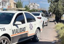 Choca moto contra auto por no respetar alto en Delicias
