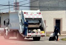 Recolectores de basura en huelga; salieron tarde a trabajar este lunes