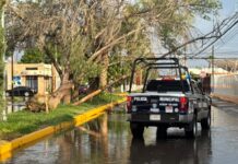 Atienden Gobierno Municipal reportes ciudadanos tras intensa lluvia en Delicias