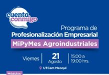 Abren convocatoria en Meoqui para el Programa de Profesionalización para MiPyMEs Agroindustriales