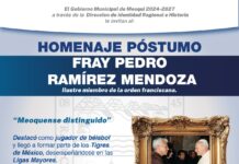 Realizarán en Meoqui homenaje póstumo en honor a Fray Pedro Ramírez Mendoza