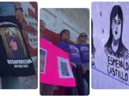 Reemplazaron rostro de hijas asesinadas por pintas de MORENA