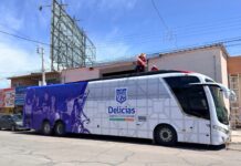 Lleva autobús del deporte el rostro de 12 atletas destacados de Delicias