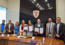 Firman comodato Municipio y Tribunal Superior de Justicia para construir nuevo Centro de Convivencia Familiar en Delicias