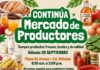 Instalarán este sábado el Mercado de Productores en la Plaza de Armas de Delicias