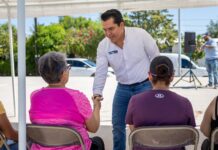 Este sábado Mercarreón llegó a la colonia 4 Vientos
