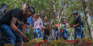 Siembra Instituto de las Mujeres un Jardín de Esperanza para prevenir el suicidio en Delicias