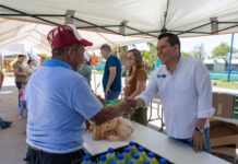 Mercarreón es ahorro directo para las familias de Delicias: Roberto Carreón