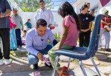 Roberto Carreón y Cáritas llevan Zapatón 2026 a más de 40 niñas y niños de Crece y Brilla