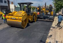 Continúa Gobierno de Delicias rehabilitación de la avenida Octava Poniente