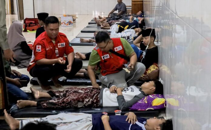busc - Atención de niños intoxicados por comidas escolares gratuitas en Indonesia