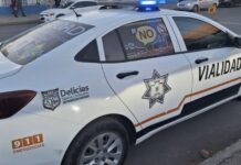 Deja choque frontal cuatro heridos en Delicias; entre ellos una menor
