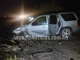 Se sale del camino en la cuota Camargo-Delicias por zona en reparación