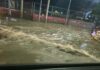58 inundaciones, socavones, bardas caídas y vehículos varados deja lluvia en Juárez y el estado