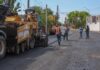 Mantiene Gobierno Municipal trabajos simultáneos de pavimentación en Delicias