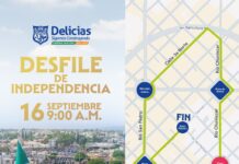 Invita Gobierno Municipal de Delicias a disfrutar del tradicional Desfile de Independencia