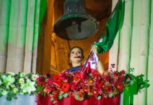Ante miles de meoquenses Miriam Soto dió su último Grito de Independencia como alcaldesa de Meoqui