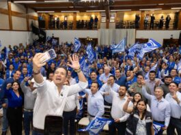 Exhorta Marco Bonilla a panistas de Delicias a salir a conquistar el territorio