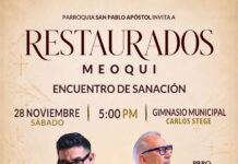 “Restaurados” llegará a Meoqui con un encuentro de sanación y música católica