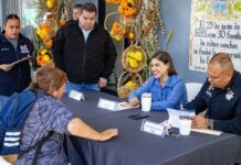 Arrancó en Meoqui campaña de vacunación intensiva contra la influenza durante Miércoles con tu Alcaldesa