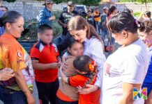 Atiende Miriam Soto solicitud de limpieza en primaria Antón Makarenko con trabajo conjunto