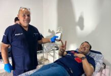 “Donar salva vidas”: Jesús Valenciano y Alma Limas se suman a jornada que reúne 38 paquetes de sangre