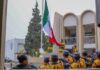 Encabeza Jesús Valenciano izamiento de bandera por el 60 aniversario del Plan DN-III-E