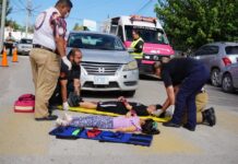 Simulacro de atropello refuerza protocolos de seguridad en la Primaria Fernando Calderón 2055