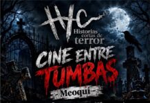 Invita Meoqui a vivir el terror de las leyendas regionales con “Cine entre Tumbas”