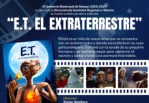 ¡Un extraterrestre llega a Meoqui! Invitan a disfrutar de E.T. en el Cineclub Histórico