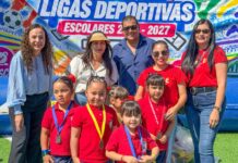 Encabeza Alma Limas Miniolimpiada Escolar en Delicias; destaca impulso al deporte infantil