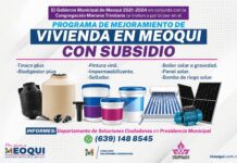 Ofrecen en Meoqui Paneles Solares, Calentadores y otros artículos subsidiados para el mejoramiento de vivienda