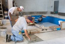 Avanza al 85% la rehabilitación del tanque de hidroterapia del DIF Municipal de Delicias