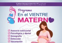 Invitan en Meoqui a mujeres embarazadas al programa “En el Vientre Materno” este jueves
