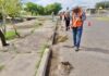 Refuerzan limpieza de calles y avenidas del centro de Delicias con programa de Empleo Temporal
