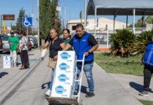 Entregaron 2 mil 080 despensas a adultos mayores y personas con discapacidad en Delicias