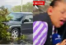Atropellan a reportera y camarógrafo en plena transmisión en vivo en Monterrey