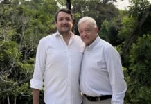 Tacha AMLO de “canallesco” el retiro de visa a su hijo Andy López Beltrán