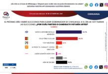 Se posiciona Marco Bonilla y aventaja 5 puntos a Cruz Pérez Cuéllar: Massive Caller